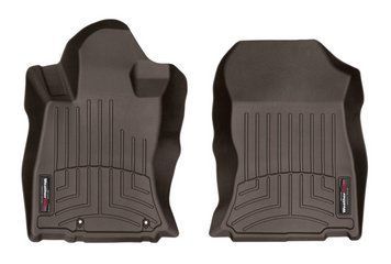 Коврики в салон Subaru Forester 2019-, с бортом, передние, какао, Weathertech 4715001