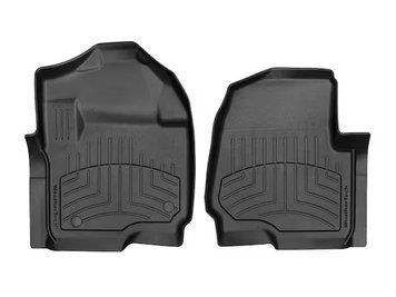 Килимки у салон Volkswagen Golf 2015-, передні, чорні, Weathertech 444961IM