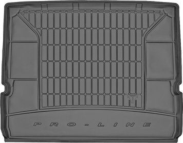 Килимок у багажник Ford S-Max 2006-2015, 7 місць, без дворівневої підлоги, складений 3й ряд, Pro-Line, Frogum FG TM403215