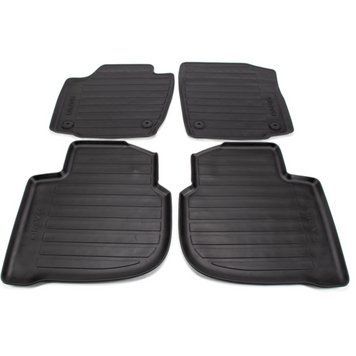 Оригинальные коврики в салон Skoda Rapid 2012-, 4шт, VAG, 5JB061550