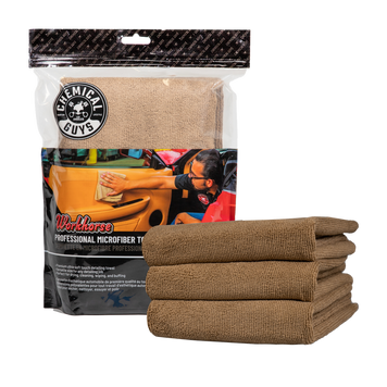 Рушник Chemical Guys з мікрорфібри WorkHorse Professional Grade тан 40*40см Chemical Guys MIC344