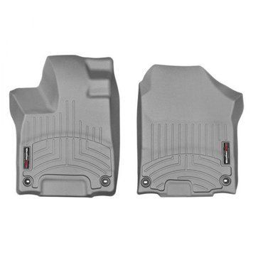 Коврики в салон Honda Pilot 2015-, с бортом, передние, серые, Weathertech 468391