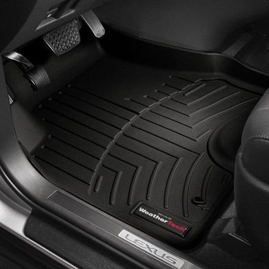 Килимки у салон Lexus UX 2019-, з бортом, передні, чорні, Weathertech 4415171