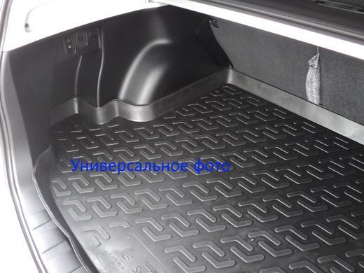 Килимок у багажник Fiat Doblo 2 2015-, пасажирський, поліуретан, L.Locker 115050301