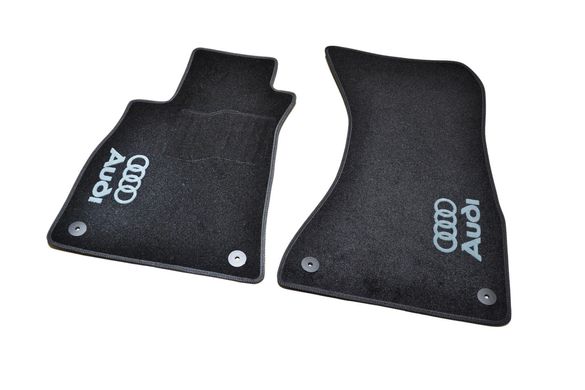 Ворсові килимки Audi A4 В9 (2015-) /чорні 5шт BLCCR1018 AVTM