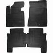Полеуритановые коврики Hyundai Santa Fe 2010-2012 /5мест/черные, кт - 4шт 11165 Avto-Gumm