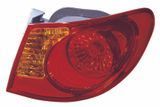 Ліхтар задній Hyundai Elantra 2006-2010, лівий, зовнішній, Depo, 221-1939L-UE