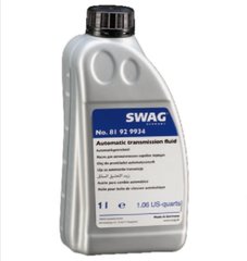Трансмиссионное масло Swag ATF Dextron III АКПП, 1л Swag 81929934