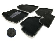 3D килимки в салон Mazda CX-7 2006-2012 ворсові чорні 5шт 71700 Seintex
