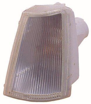 Указатель поворота Opel Kadett E 1985-1991, левый, белый, без патрона, Depo, 442-1507L-UE