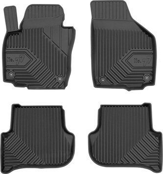 Коврики в салон Skoda Yeti 2009-2017, с бортом, Frogum, FG 77407329