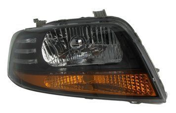 Фара передня Chevrolet Aveo HB 2005-2006, права H4, електричне регулювання темн. віддзеркалення, Depo, 222-1112R-LEMN2