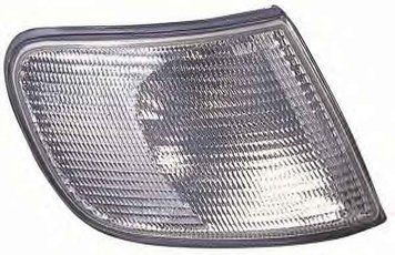 Указатель поворота Audi 100 1991-1994, правый, белый, Depo, 441-1509R-UE-C