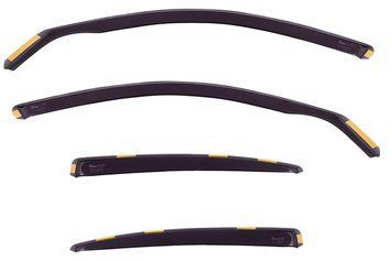 Вставные дефлекторы окон BMW Е60 Sedan 2004- 4D 4шт 11132 Heko