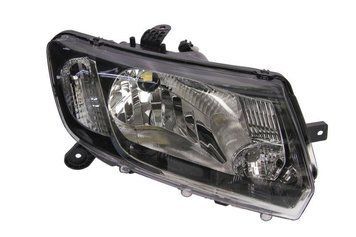 Фара передняя Dacia Logan 2 2012-, правая H4, механическая регулировка, Depo, 551-1198R-LD-E2