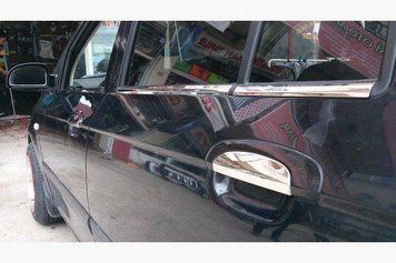 Накладки хромированные на ручки (4шт, пластик) Hyundai Getz 2002-2012, Carmos, 6458074