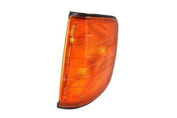 Указатель поворота Mercedes-Benz E-Class W124 1984-1996, левый, желтый, + патрон - лампа, Depo, 440-1606L-WE-Y