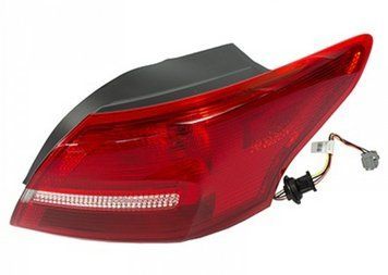 Ліхтар задній Ford Focus 3 SD 2014-, правий, зовнішній, Depo, 2819 F10-E