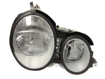 Фара передняя Mercedes-Benz E-Class W210 1995-1999, правая H7/H1, Depo, 440-1117R-LD-EM