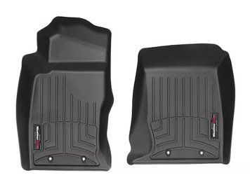 Коврики в салон Jaguar F-type 2016-, передние, черные, Weathertech 448311
