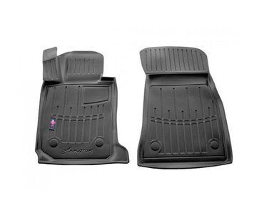 Коврики в салон BMW 3-Series F30/F31 2012-2019, с бортом, полиуретан, 2шт, Stingray, 5027092