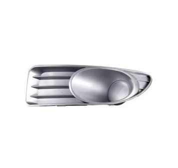 Решітка бампера Fiat Linea 2007-2013, без отвора п/тум, права, світло-сіра, AVTM, 735460615, 182609926