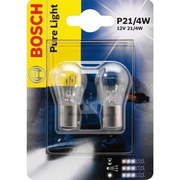 Автолампа P21 Pure Light 12V 21/5W BAZ15d (блистер 2шт)