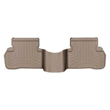 Коврики в салон Mercedes-Benz C-Class W205 2015-, с бортом, задние, бежевые, Weathertech 456762