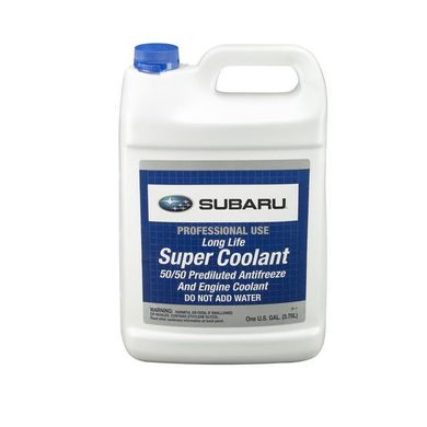 Антифриз Subaru Super Coolant pre-mixed синий, 3,78 л Subaru SOA868V9270