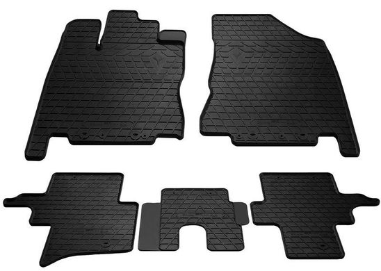 Гумові килимки Infiniti JX 12-/QX60 13- (design 2016) (комплект 5 шт) 1033055 Stingray