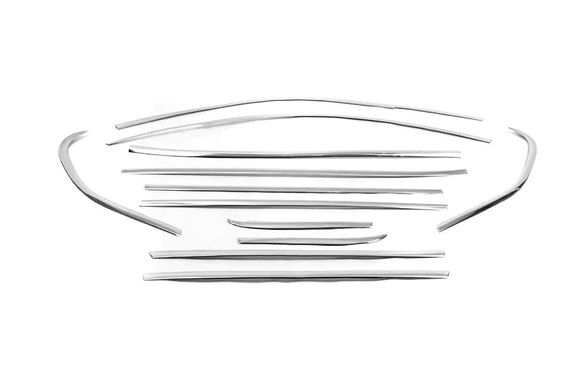 Окантовка стекла (12шт, полная) BMW X1 E84 2009-2015 Carmos 64456981