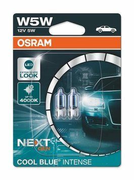 Автолампа W5W Cool Blue Next Gen 12V 5W W2,1x9,5d (блистер 2шт)
