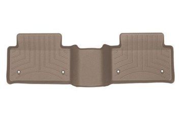 Коврики в салон Land Rover Range Rover Evoque 2019-, с бортом, задние, бежевые, Weathertech 4515412
