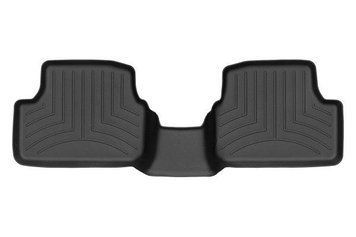 Килимки у салон Volkswagen e-Golf 2014-2019, з бортом, задні, чорні, Weathertech 4413382