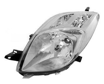 Фара передня Toyota Yaris 2001-2009, ліва H4, електричне/механічне регулювання, Depo, 212-11L2L-LD-EM