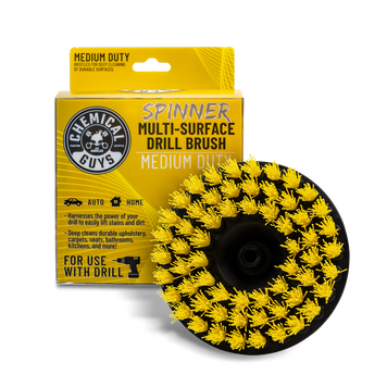Щетка Chemical Guys под дрель, средней жесткости - Spinner Carpet Drill Brush, Medium Duty Chemical Guys ACC507