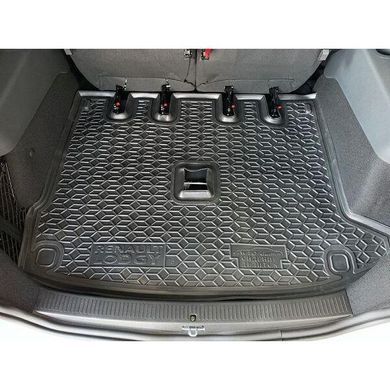 Коврик в багажник Renault Lodgy 2018-, раздельное сиденье, 211761 Avto-Gumm