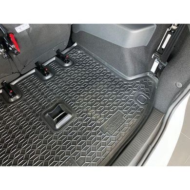 Коврик в багажник Renault Lodgy 2018-, раздельное сиденье, 211761 Avto-Gumm