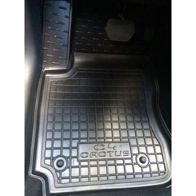 Коврики в салон Citroen C4 Cactus 2014-, полиуретан, L.Locker, 222020501