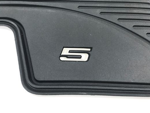 Оригинальные коврики в салон BMW 5-Series G30 2017-, задние, 2шт, 51472414219