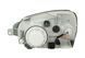 Фара передняя Hyundai Santa Fe 1 2000-2005, правая H4, серая рамка, электрическая/механическая регулировка, Depo, 221-1139R-LDEMD 2