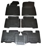 Коврики в салон Hyundai Grand Santa Fe 2014-, 7 мест, черные, 4шт, Avto-Gumm, 11447 Avto-Gumm