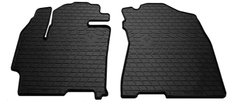 Резиновые коврики Mazda Premacy 99- (design 2016) (передние - 2 шт) 1011152F Stingray