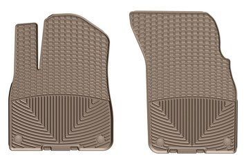 Коврики в салон Audi Q7 2016-/Q8 2018- бежевые, передние, Weathertech W376TN