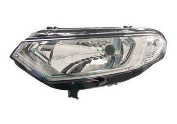 Фара передняя Ford EcoSport 2013-2017, левая, электрическая регулировка, с корректором, без ламп (H4/PY21W/LED), Depo, 43111B6LMLDEM