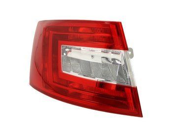 Фонарь задний Skoda Octavia A7 2013-, левый, AVTM, 18P01789