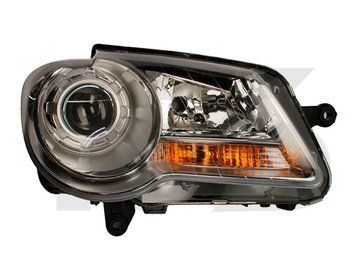 Фара передня Volkswagen Touran 2006-2010 права, електричне регулювання, з коректором (H7/H7) Depo 441-11B6R-LD-EM