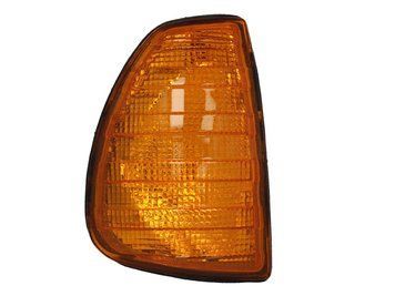 Показчик повороту Mercedes W123 1976-1985 передній правий, з патроном жовтий Depo 440-1605RBWE-Y