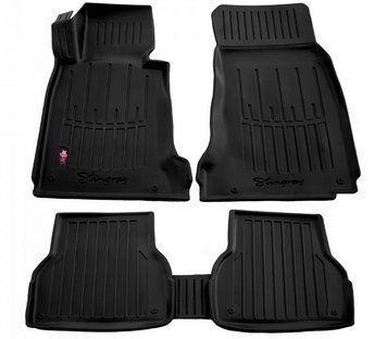 Килимки у салон BMW 5-Series E39 1995-2003, з бортом, поліуретан, B/5шт, Stingray, 5027015