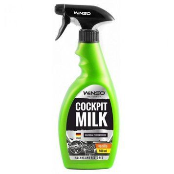 Поліроль - молочко для панелі приладів Cockpit Milk Vanilla 500мл Winso 810600